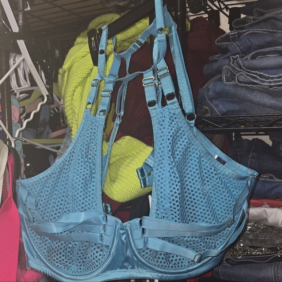 🍂🍁NWOT FOX&ROYAL CHOKER MAUDIE BRA 46DDD - Picture 3 of 6